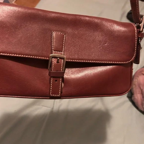 Coach Brown Leather Bag with Tag - Picture 1 of 6